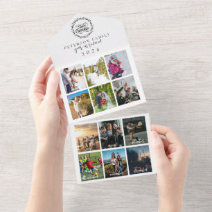 Invitation Tout En Un Bilan 12-Photo Joyeux Noël