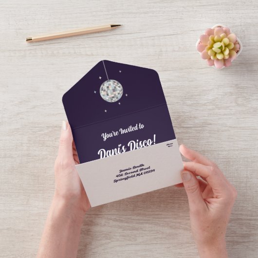 Invitation Tout En Un Boule Disco (Vidéo)