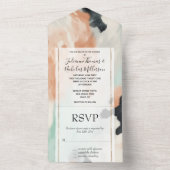 Invitation Tout En Un Broche Monnaie Blanche Vachette Occidentale (À l'intérieur)