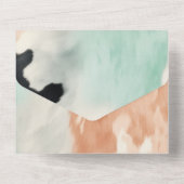 Invitation Tout En Un Broche Monnaie Blanche Vachette Occidentale (Verso)