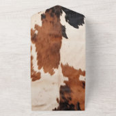 Invitation Tout En Un Brown Black Cream Western Cowhide (Dehors)