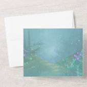 Invitation Tout En Un Brume de forêt enchantée (Verso)