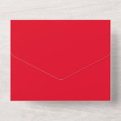 Invitation Tout En Un Calligraphie simple Valentines Mariage (Verso)