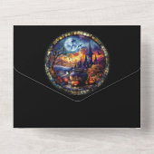 Invitation Tout En Un Cauldron En Verre Trait (Verso)