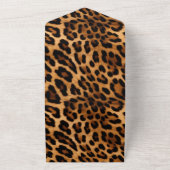 Invitation Tout En Un Chic Brown Leopard (Dehors)