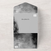 Invitation Tout En Un Ciel hanté et Ravens Halloween tout en un Invitati (Dehors)