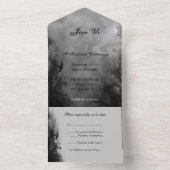 Invitation Tout En Un Ciel hanté et Ravens Halloween tout en un Invitati (À l'intérieur)