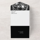 Invitation Tout En Un Cimetière Nevermore (Dehors)