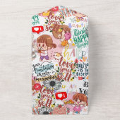 Invitation Tout En Un Citation Positif Motivant – Kawaii  (Dehors)