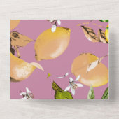 Invitation Tout En Un citrons aquarelle 24 (Verso)