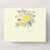 Invitation Tout En Un Citrons et fleurs Version 2 (Verso)