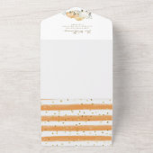 Invitation Tout En Un Citrouille Camion Baby shower d'automne moderne (Dehors)