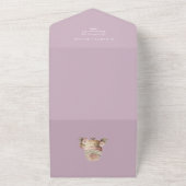 Invitation Tout En Un Code QR de réponse pour la cérémonie d'engagement  (Dehors)