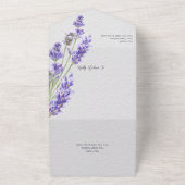 Invitation Tout En Un Code QR simple et moderne (Dehors)