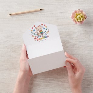 Invitation Tout En Un Conception d'invitations Meowentine
