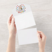 Invitation Tout En Un Conception d'invitations Meowentine (Déchirure)