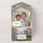 Invitation Tout En Un Cosmos Wilderness Wild Flowers (Dehors)