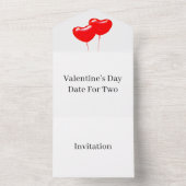 Invitation Tout En Un Créez votre propre date de Saint-Valentin pour deu (Inside)