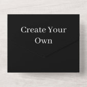 Invitation Tout En Un Créez votre propre date de Saint-Valentin pour deu (Verso)