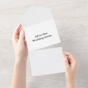 Invitation Tout En Un Créez Votre Propre Norme Personnalisée Simple