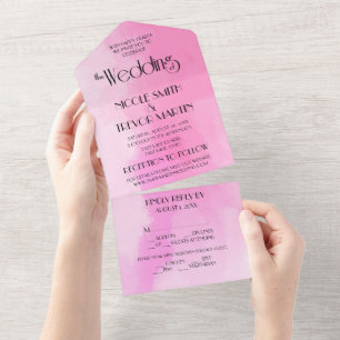 Invitation Tout En Un Créez votre propre texture d'aquarelle personnalis