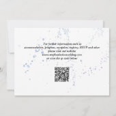 Invitation Tout en un, cristal de glace pour un mariage graci (Dos)