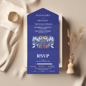 Invitation Tout En Un Destination Grèce Mariage Santorin