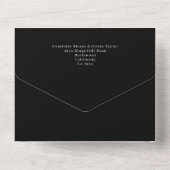 Invitation Tout En Un Deux Reines Font Un Mariage Gay Pair (Verso)