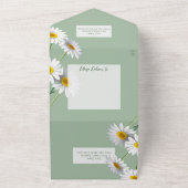 Invitation Tout En Un Douces salades sur Sage Green (Dehors)