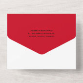 Invitation Tout En Un ©Dragon-Phoenix Mariage chinois (Verso)