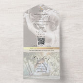 Invitation Tout En Un Eco-Friendly Wedding Timeline (À l'intérieur)