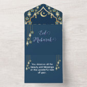 Invitation Tout En Un Eid Moubarak (À l'intérieur)