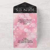 Invitation Tout En Un Élégant 5ème Anniversaire de Mariage en Quartz de (Dehors)