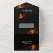 Invitation Tout En Un Elegant Classic Modern Trendy Pattern #903 Wedding (Dehors)