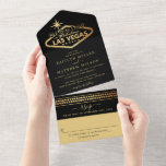 Invitation Tout En Un Elégant Las Vegas Destination Mariage<br><div class="desc">Célébrez dans le style avec ces invitations de mariage modernes et très tendance tout en une seule avec facile déchirure RSVP. Ce design est facile à personnaliser avec votre libellé d'événement spécial et vos invités seront ravis quand ils reçoivent ces invitations fabuleux.</div>