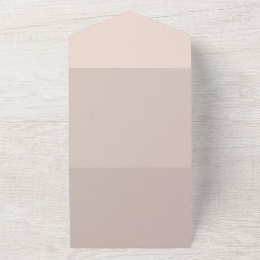 Invitation Tout En Un Enregistrer la date pour le mariage de (Dehors)