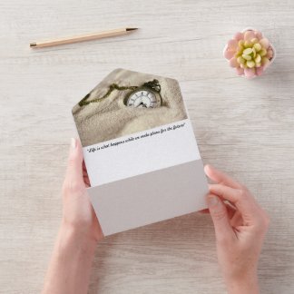 Invitation Tout En Un Enveloppe