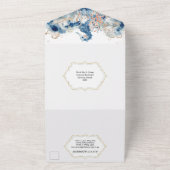 Invitation Tout En Un Estarfish bleu orange rose (Dehors)