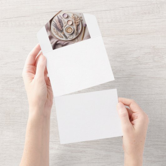 Invitation Tout En Un Faites votre propre (Déchirure)