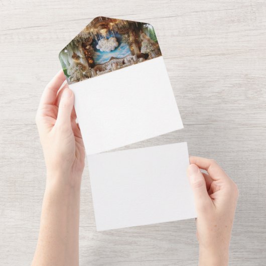 Invitation Tout En Un Faites votre propre (Déchirure)