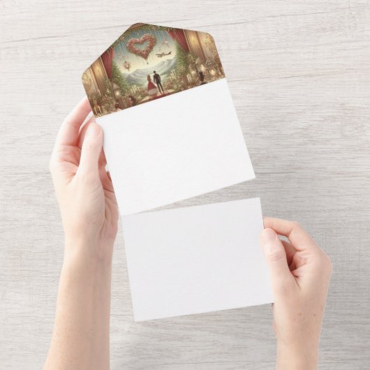 Invitation Tout En Un Faites Votre Propre (Déchirure)