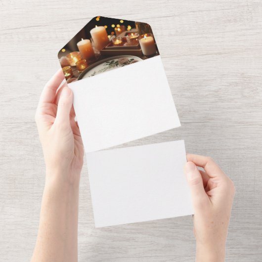 Invitation Tout En Un Faites Votre Propre (Déchirure)