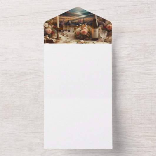 Invitation Tout En Un Faites votre propre (À l'intérieur)