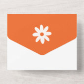 Invitation Tout En Un Filles Week-end Retro Bachelorette Party All In (Verso)