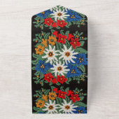 Invitation Tout En Un Fleur alpine suisse Edelweiss  (Dehors)