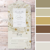 Invitation Tout En Un Fleur Sans Dîner