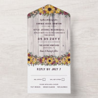 Fleurs de soleil rustiques Mariage de grains de bo