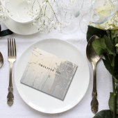 Invitation Tout En Un Forêt gothique foncée Florale Arrière - plan Photo