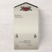 Invitation Tout En Un French Quarter Gothique Or antique (Dehors)