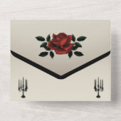 Invitation Tout En Un French Quarter Gothique Or antique (Verso)